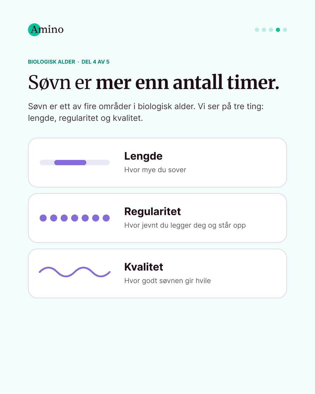Biologisk alder og søvn